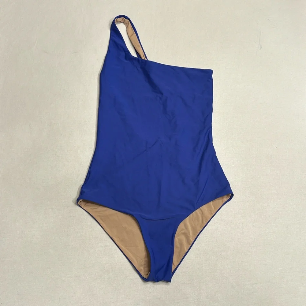 NWOT Cali Dreaming Royal Blue One Piece Bathingsuit